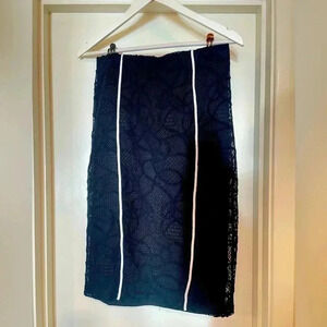 7th Avenue Design Studio New York & Company Lace Pencil Skirt Size M